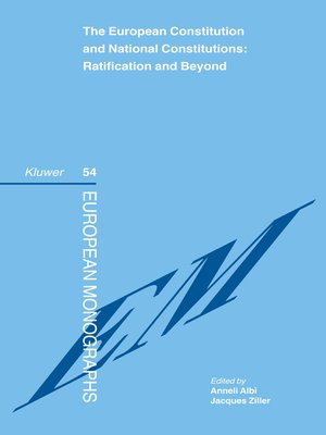 cover image of The European Constitution and National Constitutions
